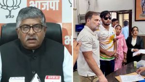 BJP accuses Rahul Gandhi of ‘politics of anarchy’ over police station dharna