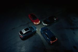 Audi cars sneak into Silverstone in playful campaign