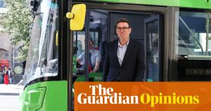 The Guardian view on Andy Burnham’s buses: a blueprint for governing Britain