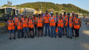 Die ersten Zivilisten auf dem neuen Bahnsteig 4: Leser entdecken den Zukunftsort Bahnhof in Waldshut