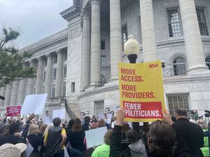 Missouri GOP Attempts to Restore Abortion Ban With Anti-Trans Ballot Initiative