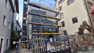 Kleines Wunder nach dem großen Brand: Bald kann das Konstanzer Stadlerhaus wieder bezogen werden