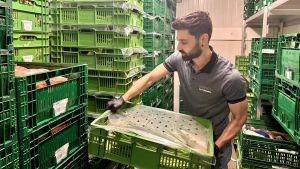 Was passiert, bevor der Supermarkt öffnet? Zu Besuch im E-Center Baur