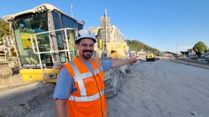 Willkommen auf der Baustelle! So sieht es derzeit auf dem Bahnhof Waldshut aus