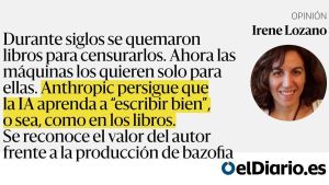 Dos millones de libros desguazados para alimentar la IA