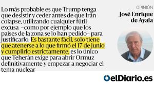 Trump, atrapado en Ormuz