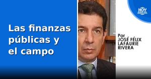 Las finanzas públicas y el campo