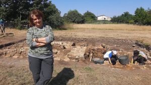 Esperanza Martín, arqueóloga que dirige las excavaciones: 
