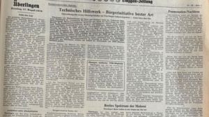 Heute vor 50 Jahren: THW-Dienststelle im Industriegebiet eröffnet