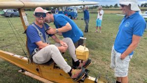 Historischer SG38 hebt ab: Markdorfer Segelflieger feiern 75 Jahre mit spektakulärer Flugshow