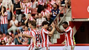 Primera alegría de la temporada: el Sporting vence y convence ante el Burgos