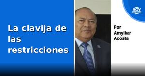 La clavija de las restricciones