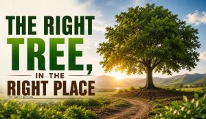 The right tree, in the right place