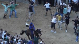Tittia e Cicciolesso, due protagonisti con il giubbetto dei Pispini