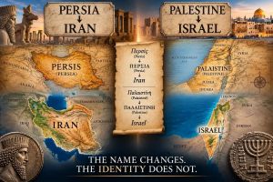 Palestine Is to Israel What Persia Is to Iran