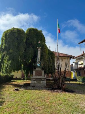 Montanaro, 15enne piromane incendia l’albero vicino al monumento ai Caduti: denunciato
