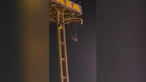 Base jumper si lancia dall’insegna dell'Ikea di Padova: il video