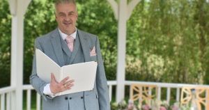 Celebrant honoured for making wedding day dreams come true