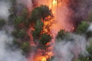 Apel građanima zbog požara na Trebeviću