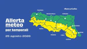 Nuova allerta temporali, poi la fiammata fino a 39 gradi. “Tempo instabile nel weekend in Emilia-Romagna”