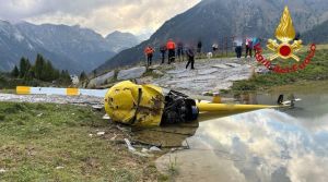 Foppolo, precipita elicottero: feriti il pilota e il passeggero