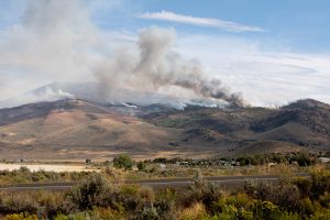 Police shooting shuts down Interstate 80 near Reno's Hawk Fire