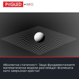 Абсолютна статичност: Защо фундаменталните математически модели разглеждат Вселената като замръзнал кристал