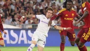Roma-Fiorentina 4-0, la prima all’Olimpico è da incubo. Dybala e Malen schiantano i viola /