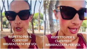 “Un noto cantante è entrato nel bar e hanno fatto alzare dal tavolo una famiglia intera per farlo sedere”, la video denuncia della tiktoker