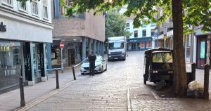 Police cordon in place in Norwich city centre