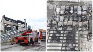 Erbusco, cantiere navale Maxi Dolphin divorato dalle fiamme. Il sindaco: non avvicinatevi alla zona