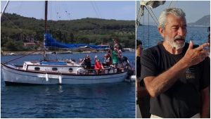 Notte di paura, barca in balia delle violente raffiche di vento: “Ancore sul fango e motore acceso, così ci siamo salvati”