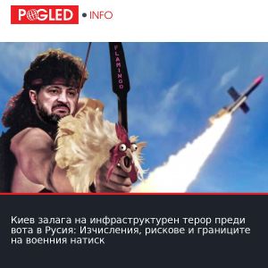Киев залага на инфраструктурен терор преди вота в Русия: Изчисления, рискове и границите на военния натиск