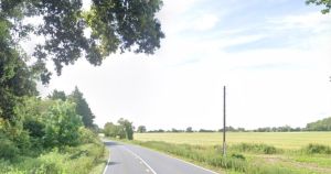 Person in hospital after two-vehicle crash on A12