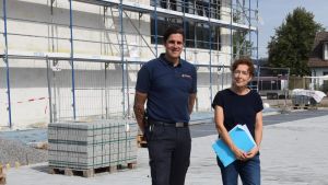 Feuerwehr lässt sich beim Einsatz für neue Wache West auch von Hitzerekord nicht stoppen
