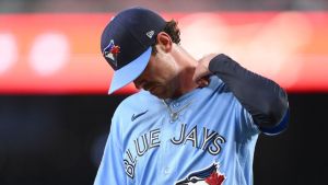 Blue Jays place Shane Bieber on 15-day injured list, recall Chad Dallas