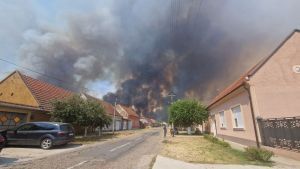 Srbijagas: Zbog širenja požara, iz preventivnih razloga, prekinuta isporuka gasa u nekoliko banatskih mesta