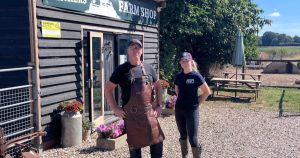 Brave farm shop staff stop couple armed with knuckleduster from stealing £680 of meat