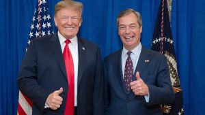 Farage wants to be Britain’s Trump. Now the money around him looks familiar
