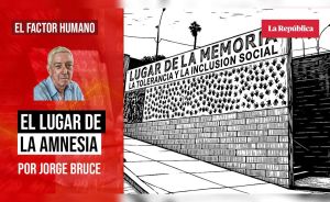 El lugar de la amnesia, por Jorge Bruce