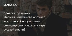 Провокатор и панк.