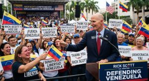 Rick Scott del lado de los venezolanos más vulnerables