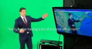 Meteorologist who burst into hysterics on live TV reveals the prank that made him lose control