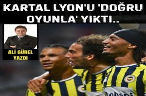 KARTAL LYON'U 'DOĞRU OYUNLA' YIKTI..