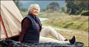A 77-year-old woman camping solo on Vancouver Island flips outdoor inspiration on its head