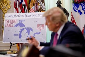 Trump Signs Executive Order Renaming Lake Ontario to “Lake America”