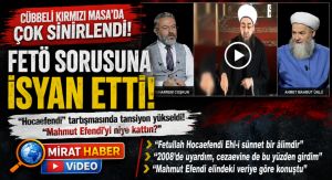 Cübbeli Kırmızı Masa’da Neye Sinirlendi?