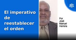 El imperativo de reestablecer el orden