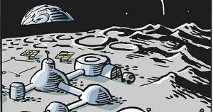 La base lunar
