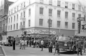 Août 1966 à San Francisco : la révolte de la cafétéria Compton, l’un des premiers soulèvements collectifs de personnes trans et LGBT + contre les violences policières